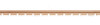 OakridgeStores.com | ALESSIO - Large Crown Dental Molding - Dollhouse Miniature (13B)
