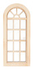 OakridgeStores.com | ALESSIO - 6 Over 6 Palladian Window - Dollhouse Miniature (2169)