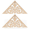 OakridgeStores.com | ALESSIO - Apex Trim 2 pieces - Dollhouse Miniature (AP46)
