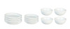 OakridgeStores.com | AZTEC - White Dishes 12 Piece Set - Dollhouse Miniature (D2764)