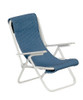 OakridgeStores.com | AZTEC - Small Chair Blue and White - Dollhouse Miniature (EIWF568)