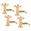 OakridgeStores.com | AZTEC - Spigots 4 Brass - Dollhouse Miniature (S1209)
