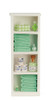 OakridgeStores.com | AZTEC - Narrow Bath Cabinet Green - Dollhouse Miniature (SH0054)