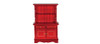 OakridgeStores.com | AZTEC - Small Bookcase, Mahogany - Dollhouse Miniature (T3577)