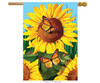 OakridgeStores.com | Briarwood Lane - Sunflower Field House Flag (BLH00598) 818138024696