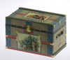 OakridgeStores.com | CATS PAW - CATS PAW Lithograph Wooden Trunk Kit, Victorian Cat - Dollhouse Miniature (CPT101)