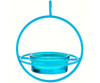OakridgeStores.com | Couronne - Blue Hanging Sphere Feeder with Perch (COURM047200A) 606469038686