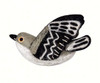 OakridgeStores.com | DZI Handmade Designs - Woolie Bird: Mockingbird Ornament (DZI483042) 845964016458