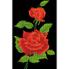 OakridgeStores.com | Diamond Dotz - Red Rose Corsage Diamond Dotz Diamond Embroidery Facet Art Kit 10.6"X16.5" (DD5025) 4897073249209