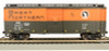 OakridgeStores.com | BACHMANN HO 40' PS1 Box, GN/Green/Orange #2357 Train Car (160-16001) 022899160016