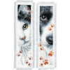 OakridgeStores.com | Vervaco Counted Cross Stitch Kit 2.5"X8" 2/Pkg - Dog & Cat Bookmarks On Aida (14 Count) (V0155651) 5413480504626
