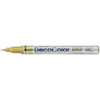 OakridgeStores.com | DecoColor Extra Fine Oil-Based Opaque Paint Marker Multipack - Gold 10/Pkg (120S-10) 028617130309