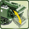 OakridgeStores.com | COBI - M12 Gun Motor Carriage Historic Collection U.S. Tank Plastic Model Building Brick Block Set - 530 Pieces - Scale 1:35 (2531) 5902251025311