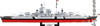 OakridgeStores.com | COBI - Battleship Bismarck - Historic Collection German Battleship Plastic Model Building Brick Block Set - 2030 Pieces - Scale 1:300 (4819) 5902251048198