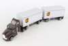 OakridgeStores.com | DARON - UPS Toy Tandem Tractor "Doubles" Trailer Truck (RT4345) 830715043456