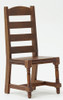 OakridgeStores.com | Ladder Back Side Chair, Walnut (CLA10003) 731851100037