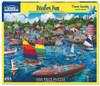 OakridgeStores.com | White Mountain Puzzles - Harbor Fun 1000 Piece Jigsaw Puzzle (1621)