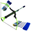 OakridgeStores.com | MARKY SPARKY - Faux Bow 4.0 - Lizardite Foam Archery Set (Black /Lime) (61006-4LZD) 660615610065