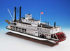 OakridgeStores.com | MODEL SHIPWAYS - Chaperon 1884 Sternwheel Steamer 1:48 - Wooden Model Ship Kit (2190)