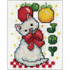 OakridgeStores.com | Design Works - Counted Cross Stitch Kit 2"X3" - Joy Kitty Mini (18 Count) (DW509) 021465005096