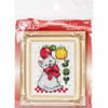 OakridgeStores.com | Design Works - Counted Cross Stitch Kit 2"X3" - Joy Kitty Mini (18 Count) (DW509) 021465005096