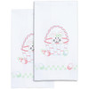 OakridgeStores.com | Jack Dempsey - Stamped Decorative Hand Towel Pair 17"X28" - Easter (320 873) 013155028737