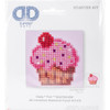 OakridgeStores.com | Diamond Dotz - Square Diamond Art Kit 3"X3" - Cup Cake Yum (DDS012) 4897073241975