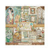 OakridgeStores.com | STAMPERIA - Double-Sided Paper Pad 12"X12" 10/Pkg - Atelier Des Arts, 10 Designs/1 Each (SBBL85) 5993110013471