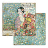 OakridgeStores.com | STAMPERIA - Double-Sided Paper Pad 12"X12" 10/Pkg - Atelier Des Arts, 10 Designs/1 Each (SBBL85) 5993110013471