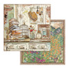 OakridgeStores.com | STAMPERIA - Double-Sided Paper Pad 12"X12" 10/Pkg - Atelier Des Arts, 10 Designs/1 Each (SBBL85) 5993110013471