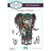 OakridgeStores.com | Creative Expressions - Designer Boutique Clear Stamp 6"X4" - Doodle Elephant (UMSDB100) 5055305970348
