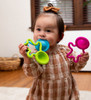 OakridgeStores.com | FAT BRAIN TOYS - Lil Dimpl Teether - Green (FA339-5) 810074270250