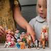 OakridgeStores.com | HABA USA - Little Friends Cat Kiki - 1.75" Bendy Animal Doll Figure w/ Basket (302094) 4010168220185