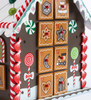 OakridgeStores.com | HEARTHSONG - Wooden Gingerbread Advent House with 24 Removable Drawers (CG730067) 746851839740