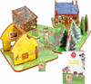 OakridgeStores.com | STORYTIME TOYS - The Three Little Pigs Toy House & Storybook - 3D Puzzle - Book / Playset (BPTP)