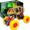 OakridgeStores.com | THIN AIR BRAND - Crazy Truck - Pull Back DINOSAUR Truck - Yellow (CT588) 850031665880