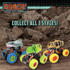 OakridgeStores.com | THIN AIR BRAND - Crazy Truck - Pull Back DINOSAUR Truck - Yellow (CT588) 850031665880