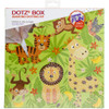 OakridgeStores.com | Diamond Dotz - Diamond Art Box Craft Kit 11"X11" - DOTZ In The Jungle (DBX027) 4895225918904