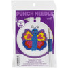 OakridgeStores.com | Design Works - Punch Needle Craft Kit 3.5" Round - Butterfly (DW233) 021465002330