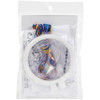 OakridgeStores.com | Design Works - Punch Needle Craft Kit 3.5" Round - Butterfly (DW233) 021465002330