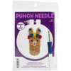 OakridgeStores.com | Design Works - Punch Needle Craft Kit 3.5" Round - Llama (DW238) 021465002385