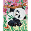 OakridgeStores.com | Diamond Dotz - Simply Dotz Diamond Art Craft Kit 10.6"X13.8" - Hanging Around (Panda) (SD4411) 4895225925674