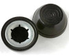 Steel Rear Axle with Cap Nuts - 7/16 in x 26 in - for Vintage Power Wheels and Other Brand Ride Ons