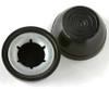 Steel Rear Axle with Cap Nuts - 7/16 in x 28 in - for Vintage Power Wheels and Other Brand Ride Ons