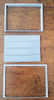 OakridgeStores.com | Oakridge Minis - Residential Garage Door with Panels, Frame and Trim - HO Scale 1:87 Model Miniature - 1001-87