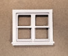 OakridgeStores.com | Oakridge Minis - 60" x 48" Twin Double Hung Window and Trim - HO Scale 1:87 Model Miniature - 1029-87