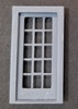 OakridgeStores.com | Oakridge Minis - 15-Lite French Doors with Frame and Trim - 3' x 7' Scale Size - O Scale 1:48 Model Miniature - 1032-48