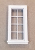 OakridgeStores.com | Oakridge Minis - 48" x 72" 8-Lite Grid Window and Frame - HO Scale 1:87 Model Miniature - 1038-87