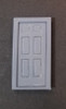 OakridgeStores.com | Oakridge Minis - Residential 6 Panel Door with Frame and Trim - 3' x 7' Scale Size - 1" Scale 1:12 Model Miniature - 1022-12