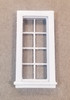 OakridgeStores.com | Oakridge Minis - 48" x 72" 8-Lite Grid Window and Frame - 1" Scale 1:12 Model Miniature - 1038-12